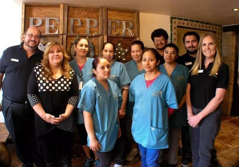 호텔 Pepper Tree Boutique Kitchen Studios Anaheim