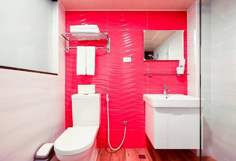 تختخواب و صبحانه Jiutiandou Parent Child House