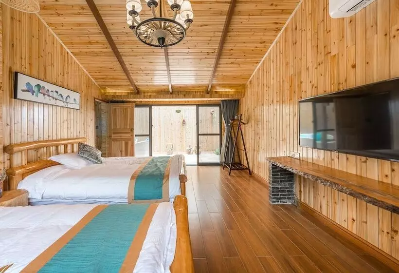 ペンション Floral Hotel Moonlit Villa Longji