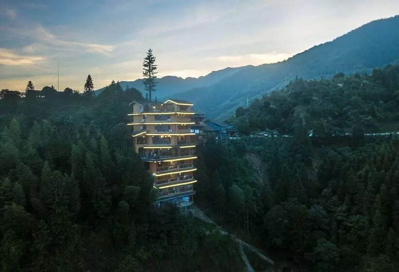 ペンション Floral Hotel Moonlit Villa Longji