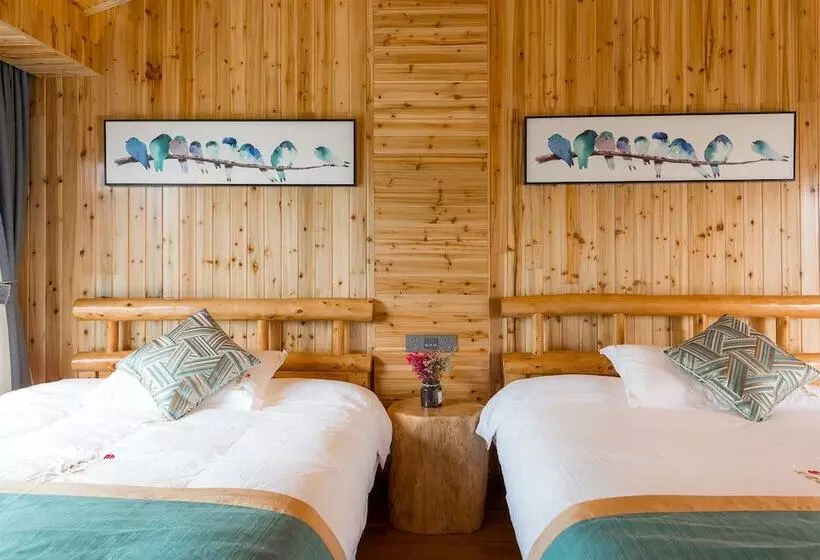 ペンション Floral Hotel Moonlit Villa Longji
