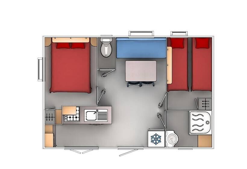 בית מלון כפרי Camping Victoria