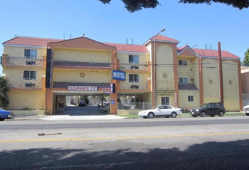 هتل Starlight Inn, Valley Blvd   Downtown La