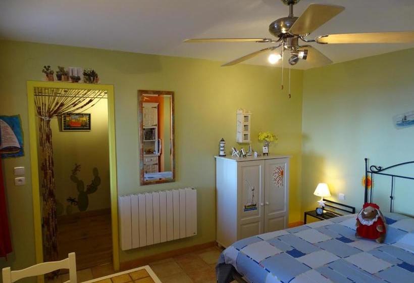 住宿加早餐  La Patarse Chambres Vue Mer