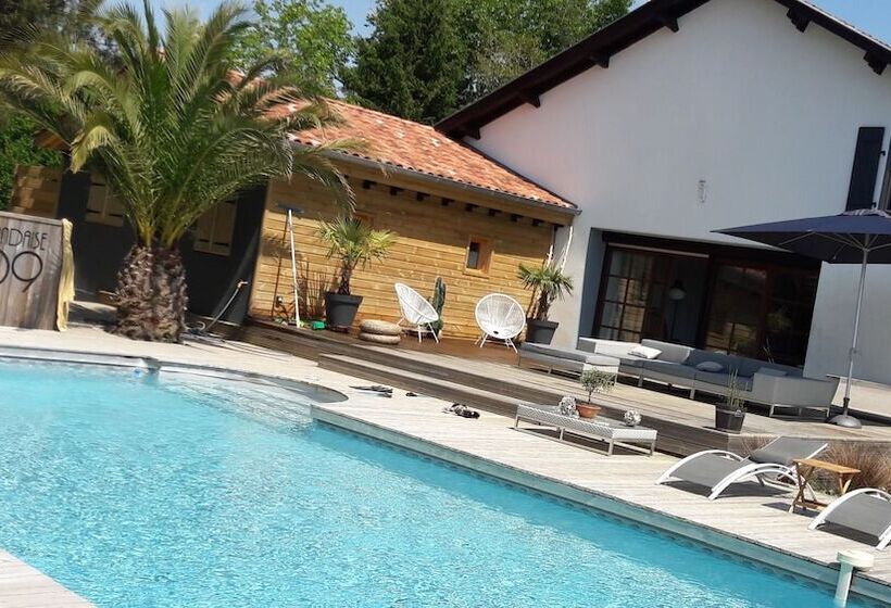 ペンション La Belle Landaise 1809 Studio 4 Couchages