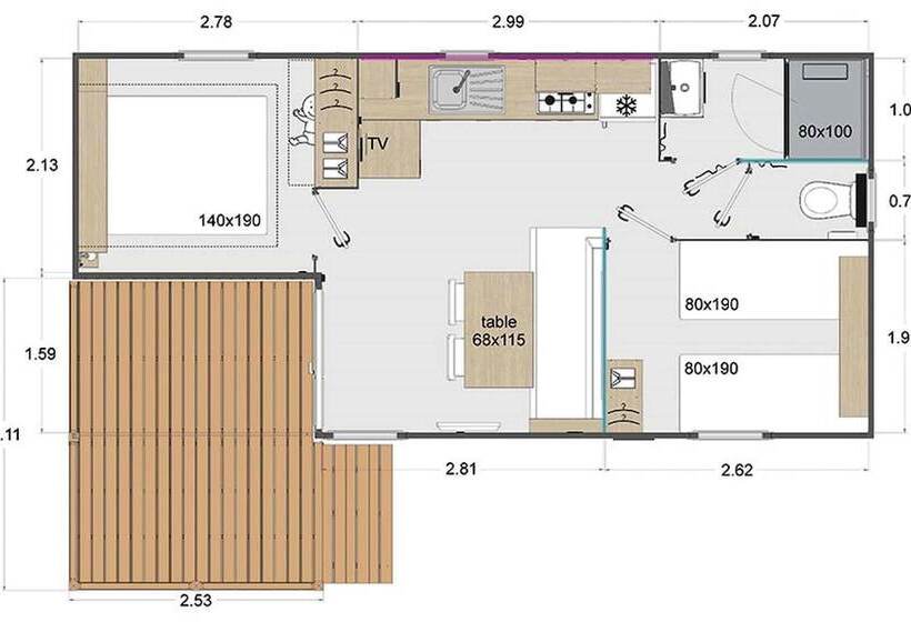 هتل Camping Bella Vista