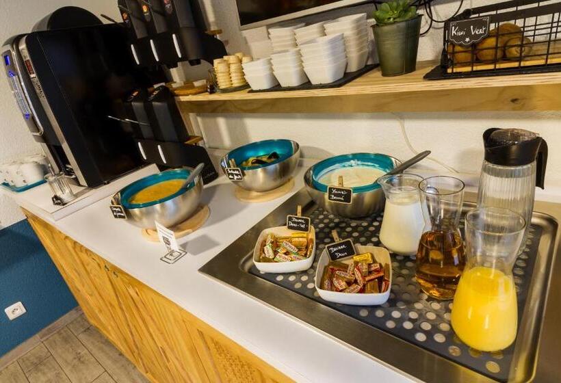 בית מלון כפרי Ibis Budget Boulognesurmer Centre Les Ports