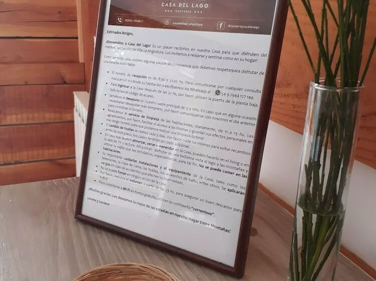 ベッドアンドブレックファースト Casa Del Lago Villa La Angostura