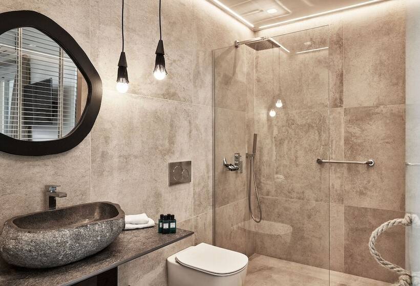 בית מלון כפרי Volcano Luxury Suites Milos  Adults Only