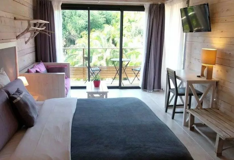 تختخواب و صبحانه La Bulle Verte