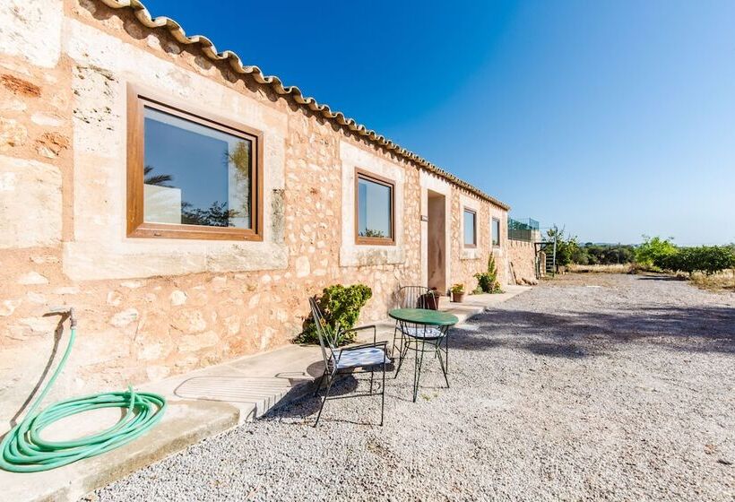 فندق ريفى Finca Agroturismo Sa Cova Den Borino