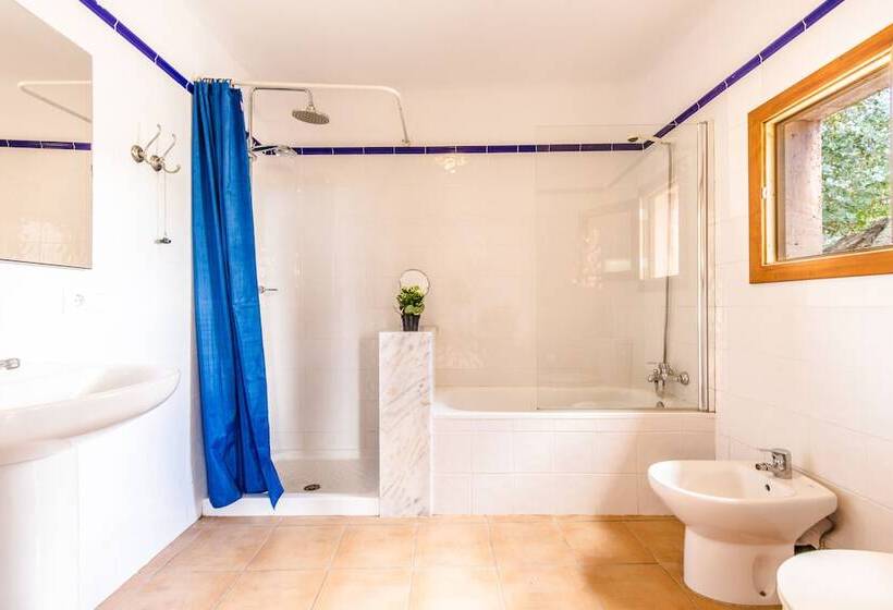 فندق ريفى Finca Agroturismo Sa Cova Den Borino