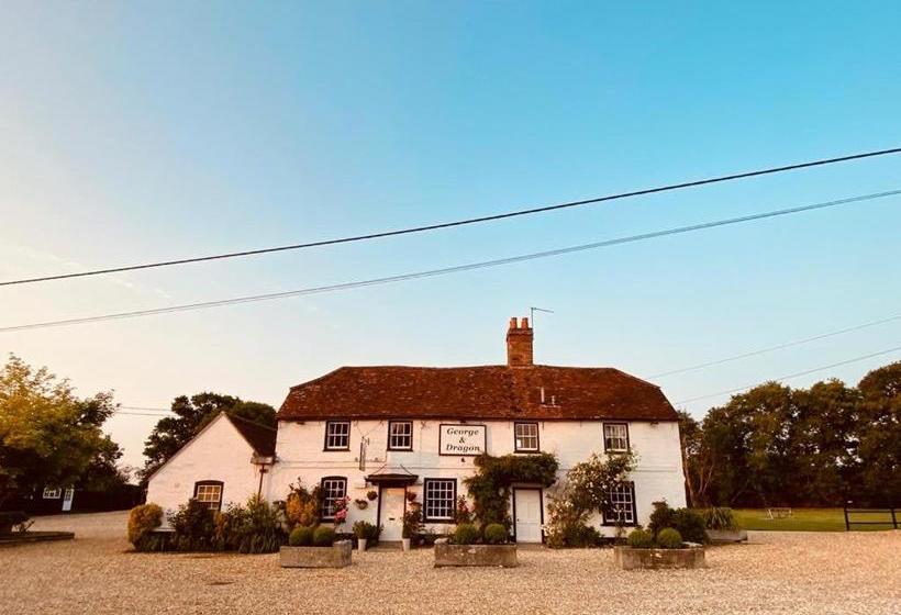 مبيت وإفطار George & Dragon Country Pub & Hotel Wolverton Townsend