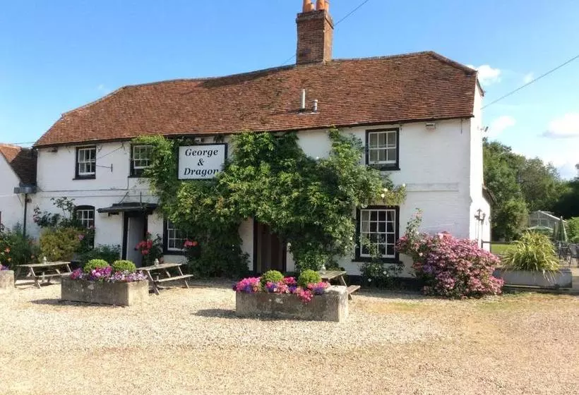 Aamiaismajoitus (B&B) George & Dragon Country Pub & Hotel Wolverton Townsend