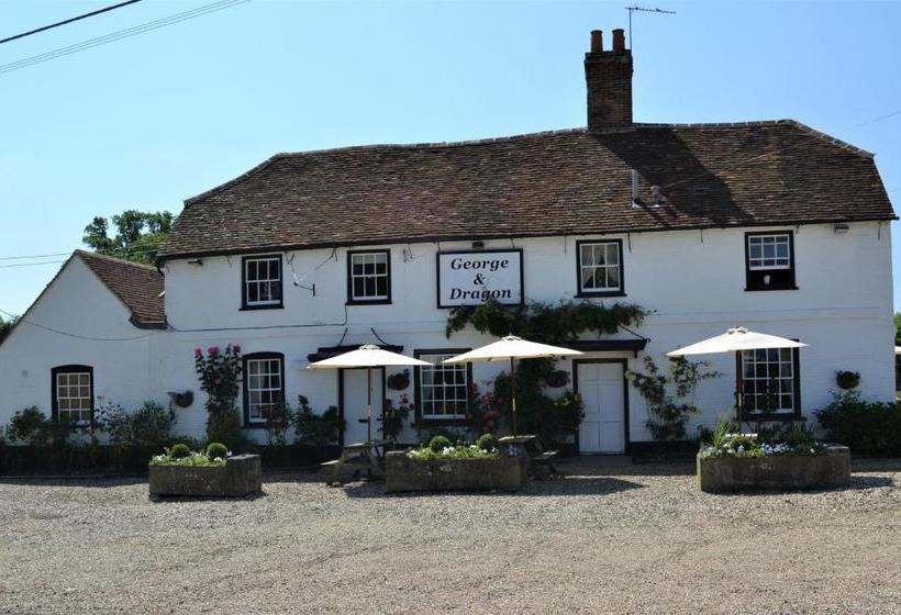 مبيت وإفطار George & Dragon Country Pub & Hotel Wolverton Townsend