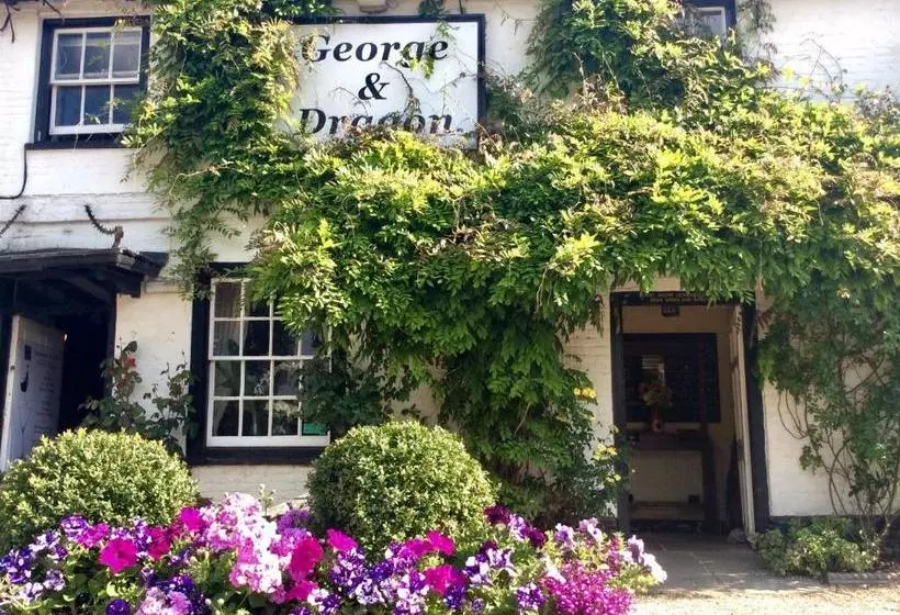 Aamiaismajoitus (B&B) George & Dragon Country Pub & Hotel Wolverton Townsend