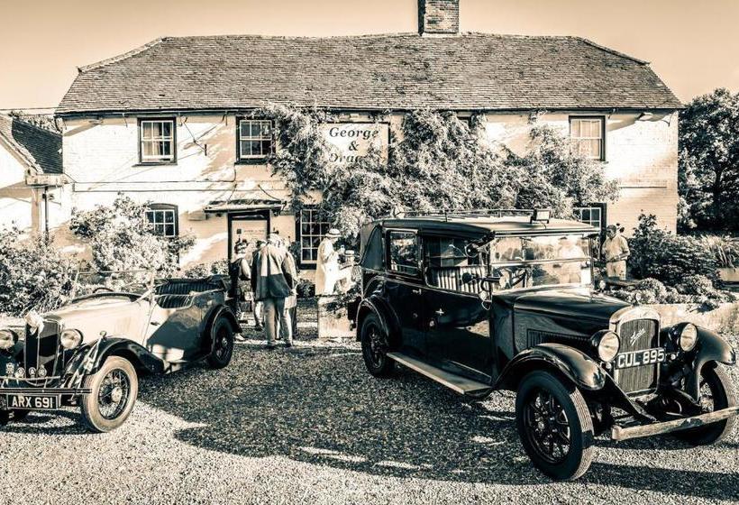 مبيت وإفطار George & Dragon Country Pub & Hotel Wolverton Townsend