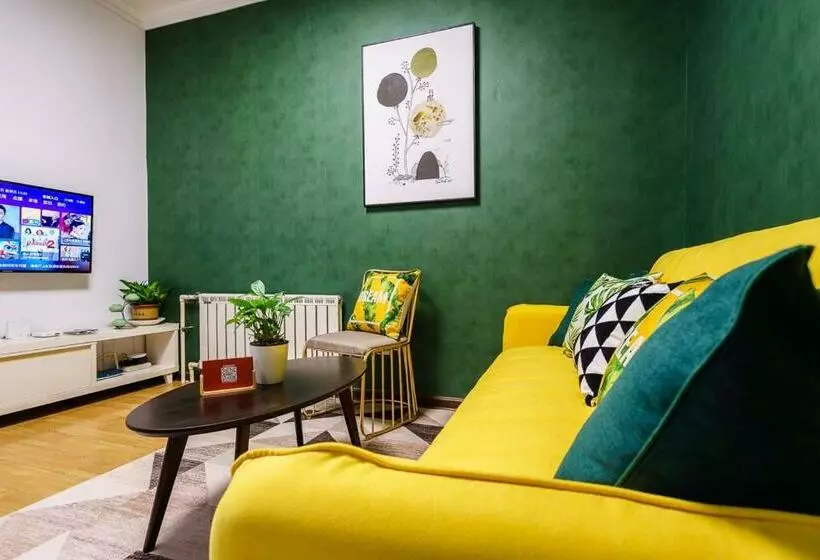 هتل Xinyuju · Park Next To The Two Chic Sun Square Botanical Garden Wanxiang Integration