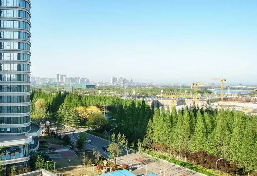 هتل Xinyuju · Park Next To The Two Chic Sun Square Botanical Garden Wanxiang Integration