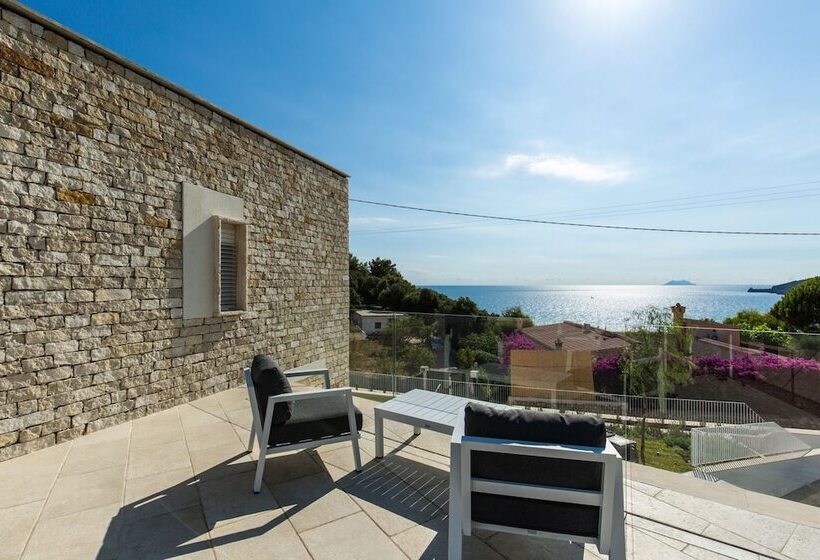 צימר Scissure Sea Suite