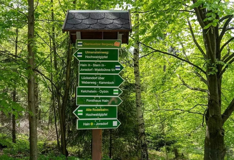 Retkeilymaja Gästehaus Am Oberlausitzer Dreieck