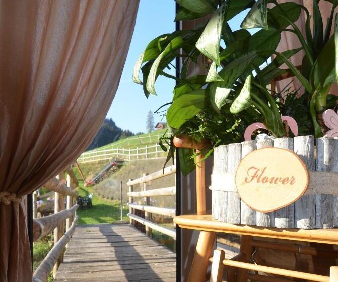 بنسيون Les Chambres Et Roulottes Des Noisetiers