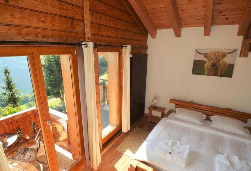 بنسيون Les Chambres Et Roulottes Des Noisetiers