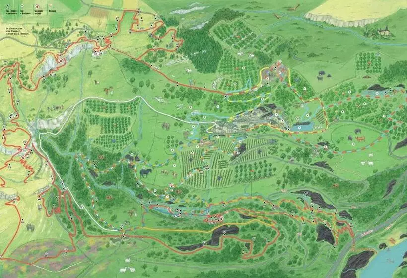 هتل La Ferme Des Cévennes