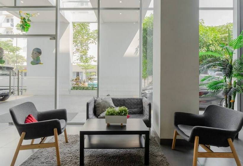 بنسيون Reddoorz Apartment @ Aeropolis Tangerang