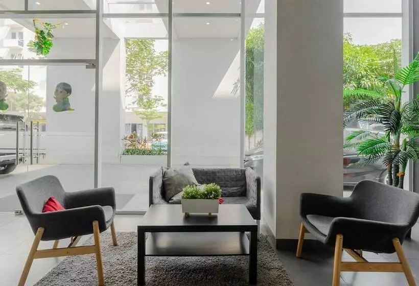 ペンション Reddoorz Apartment @ Aeropolis Tangerang