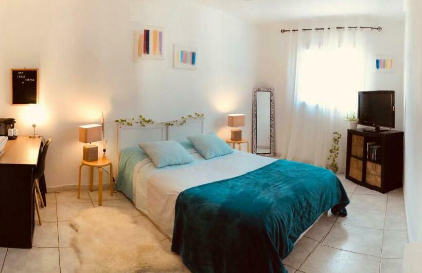 住宿加早餐 Chambre Dans Villa Montpellier à 15mn Des Plages