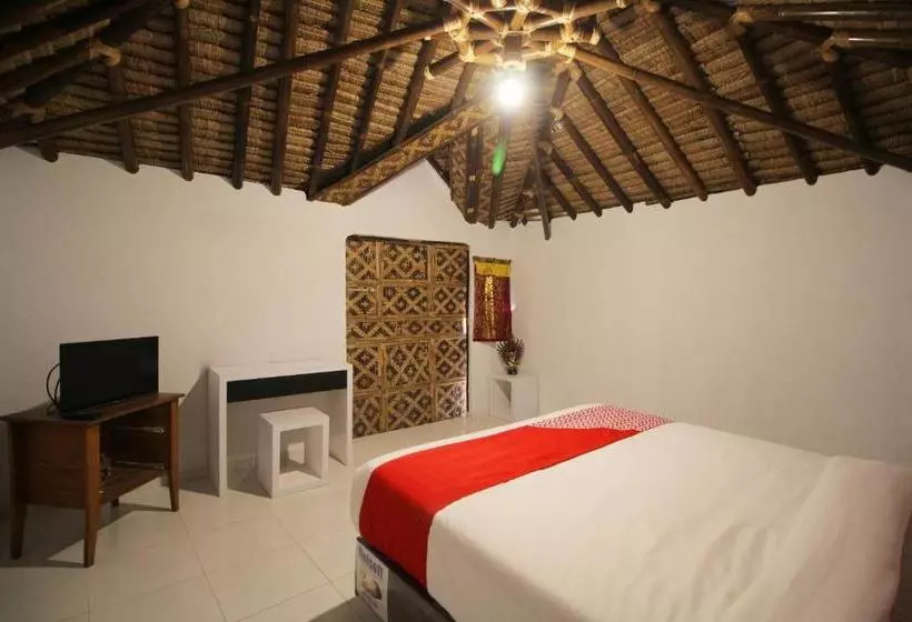 ユースホステル Villa And Resto Kubu Selem Etnik Bali By Oyo Rooms