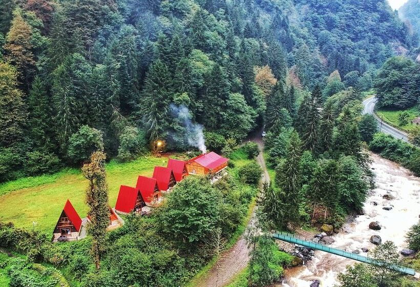 בית מלון כפרי Kotit Ayder Bungalov & Restaurant