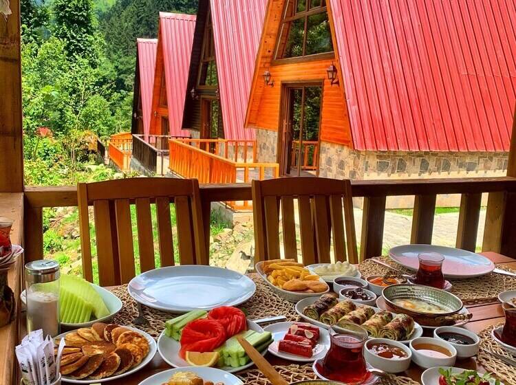 בית מלון כפרי Kotit Ayder Bungalov & Restaurant