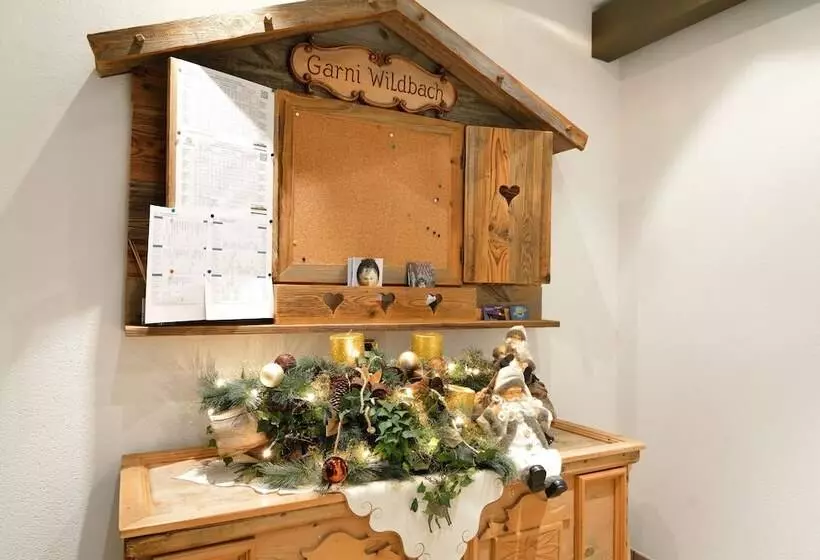 ベッドアンドブレックファースト Garni Hotel And Apartments Wildbach