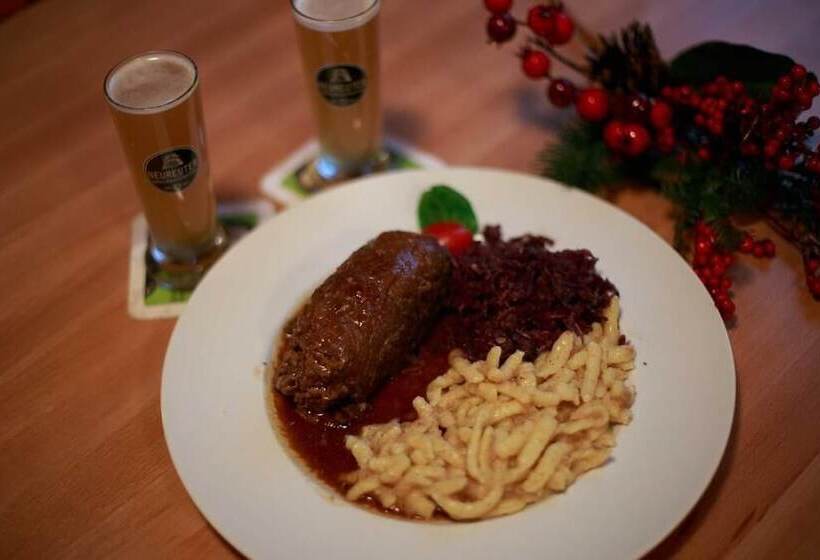 פנסיון Brauerei Gasthaus Deutscher Kaiser