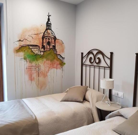 بنسيون Hostal Rural Villa De Mendavia