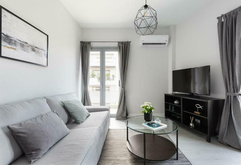 Upstreet Minimal 2bd Apt Lycabettus View