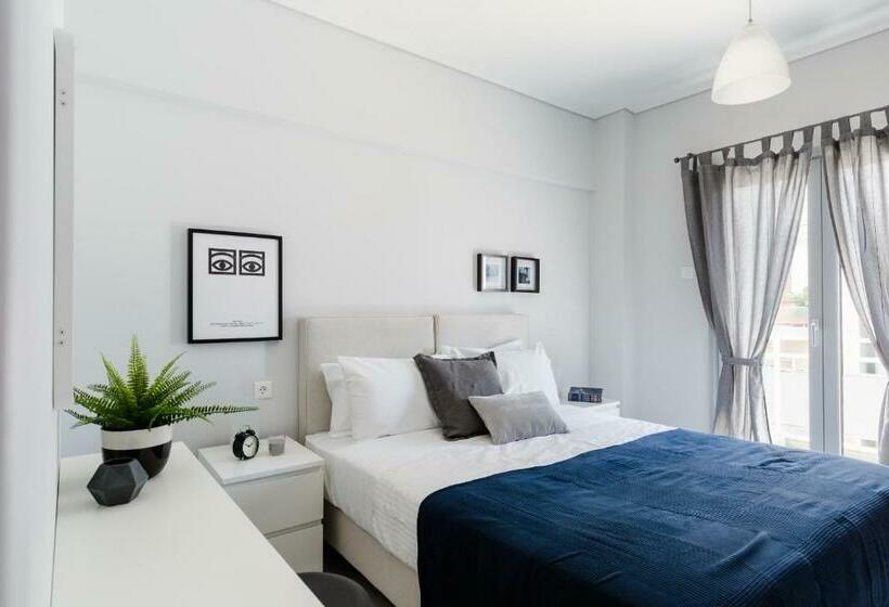 Upstreet Minimal 2bd Apt Lycabettus View