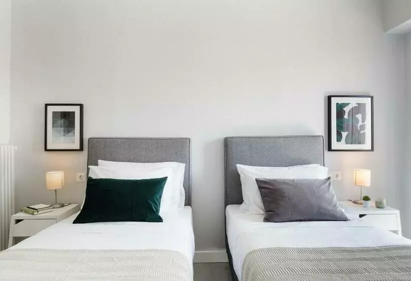 Upstreet Minimal 2bd Apt Lycabettus View