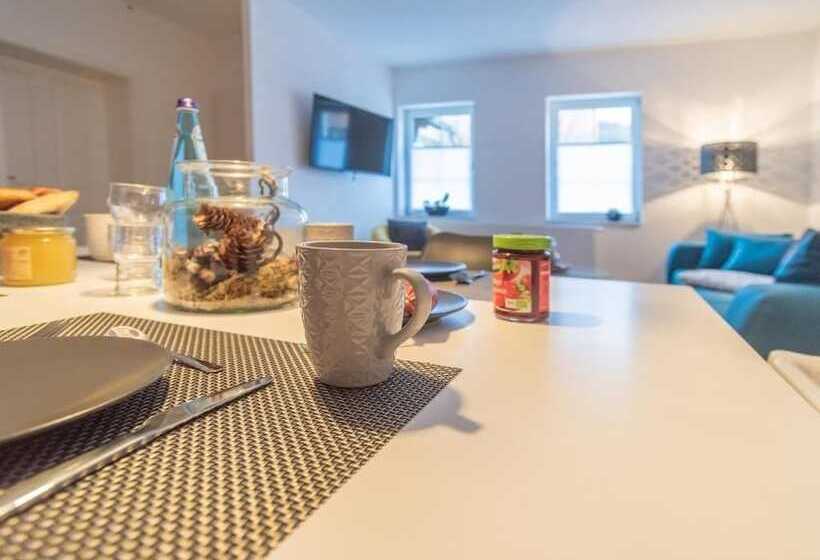 بنسيون Zur Quelle   Ferien Apartment Haus