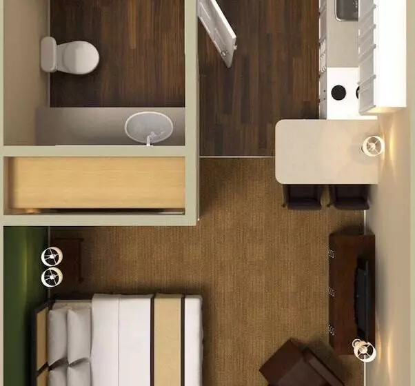 酒店 Extended Stay America Select Suites   Chicago   Naperville   East