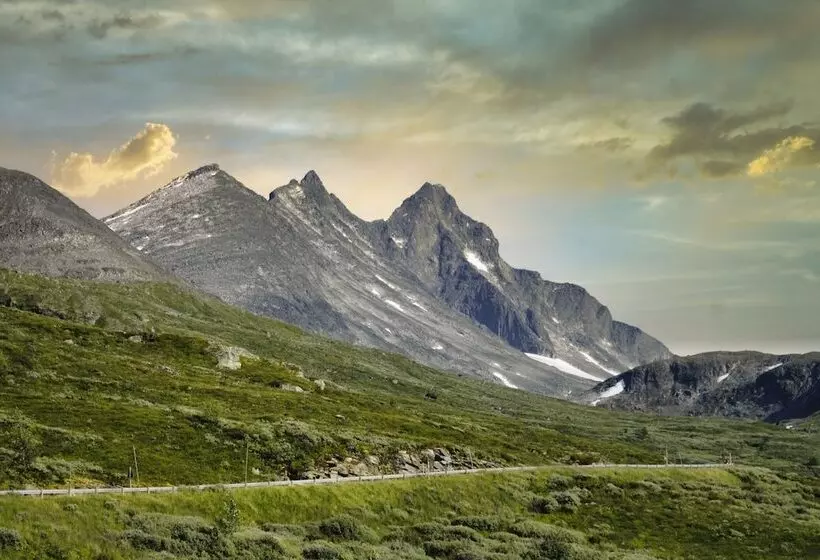 ホテル Dalsøren Camping Og Hytter