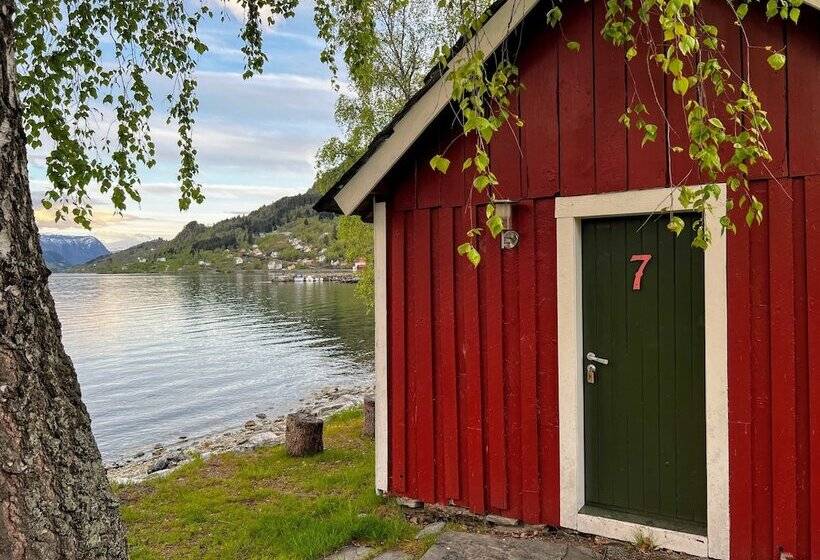 فندق Dalsøren Camping Og Hytter