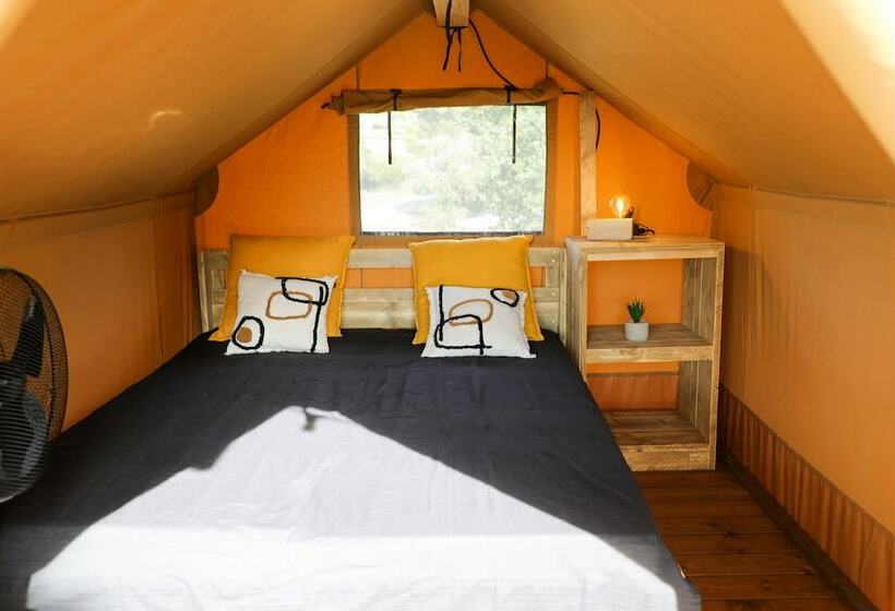 ホテル Mobilhome Fréjus Camping Gorge Vent