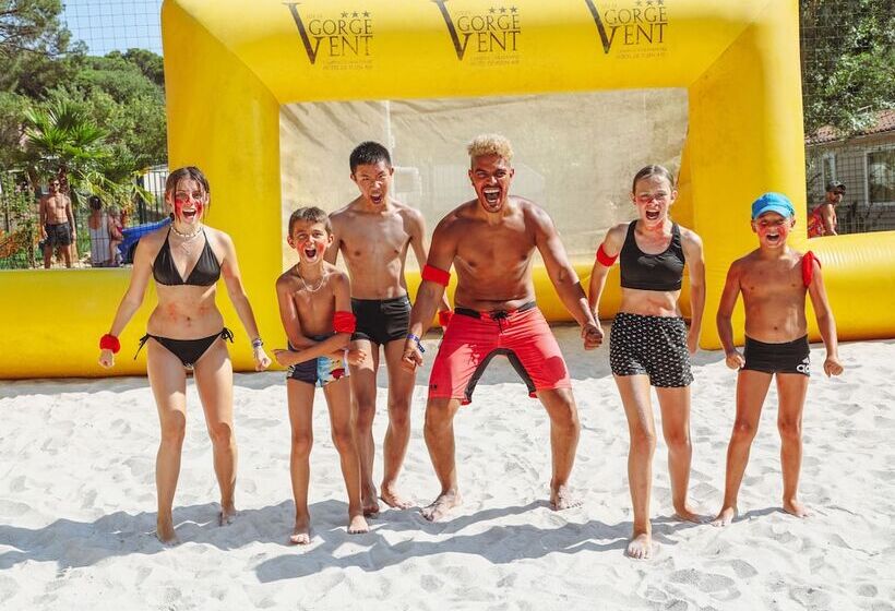 ホテル Mobilhome Fréjus Camping Gorge Vent