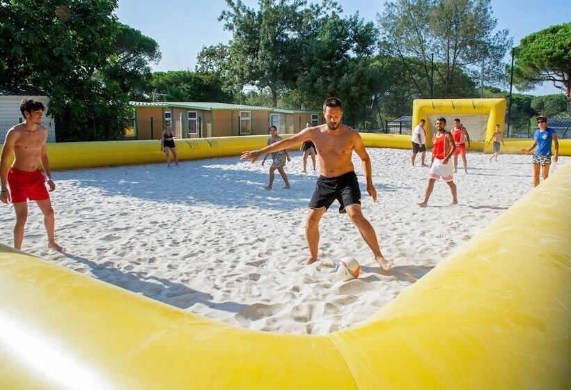 ホテル Mobilhome Fréjus Camping Gorge Vent