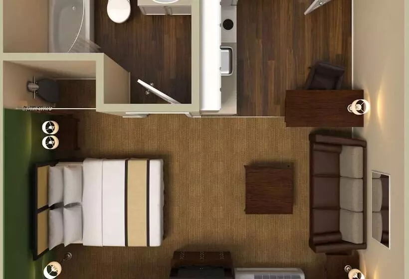 בית מלון כפרי Extended Stay America Select Suites   Atlanta   Perimeter   Peachtree Dunwoody