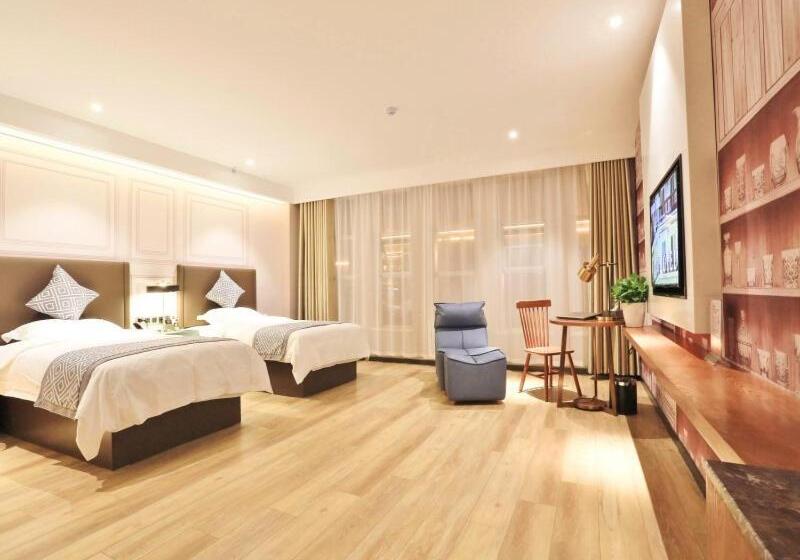 בית מלון כפרי Gme Rizhao Jinan Road Sun Plaza