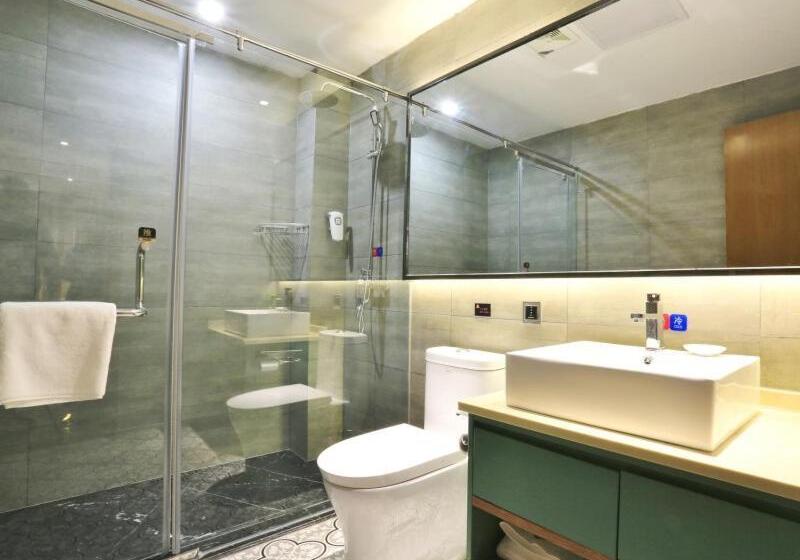 בית מלון כפרי Gme Rizhao Jinan Road Sun Plaza